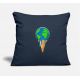 Climate Protection Navy Pillow